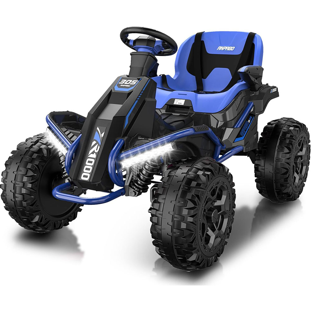 ANPABO 24V 4x4 Ride On Toy for Big Kids