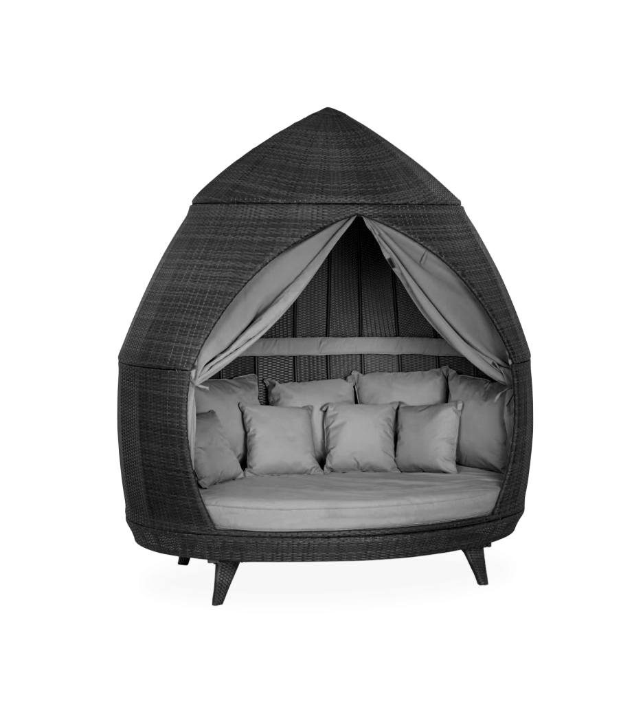 Outdoor Lounge Egg-shaped Sofa Patio Sunbed