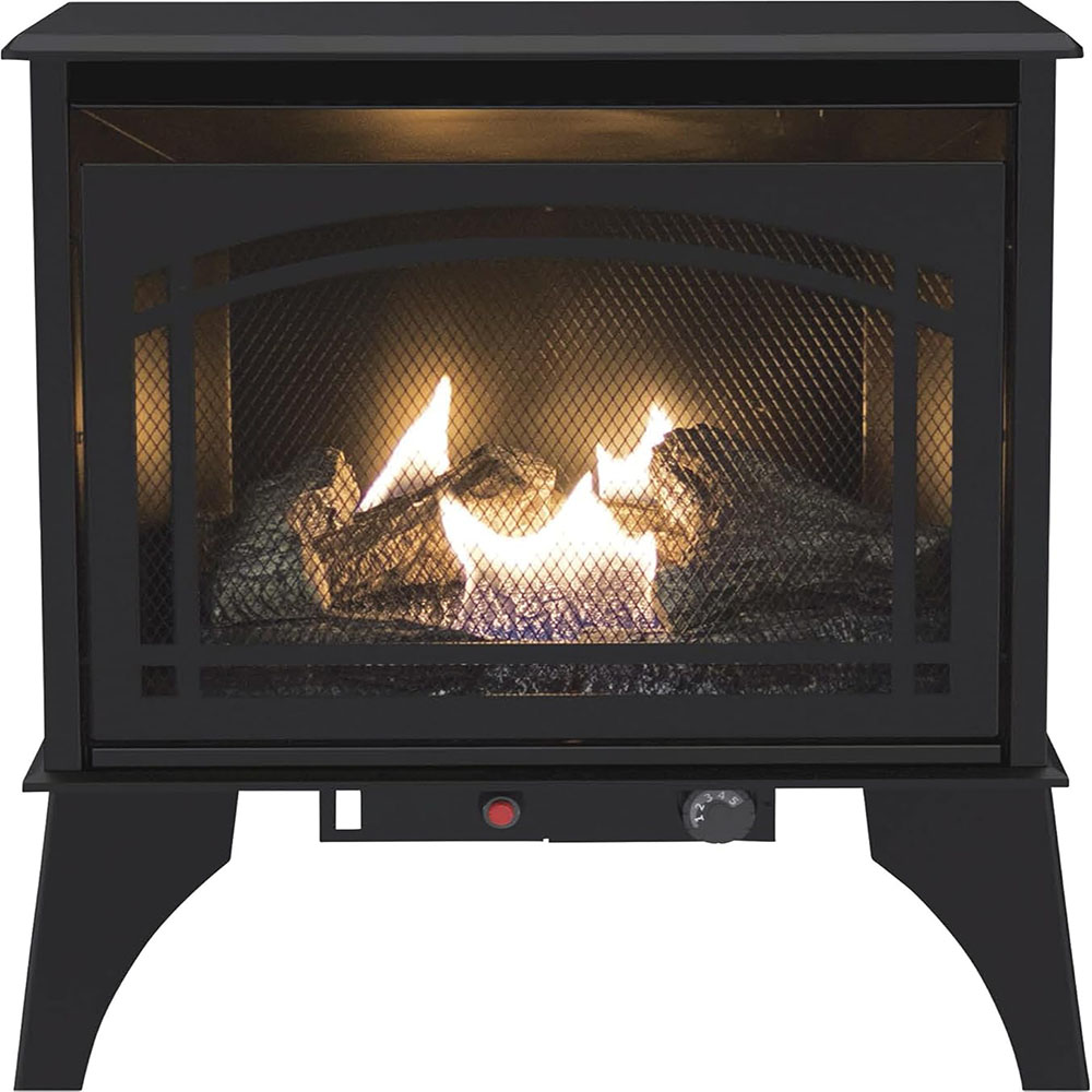 Pleasant Hearth VFS2-PH20DT 20,000 BTU 23.5 in. Compact Gas vent free stove