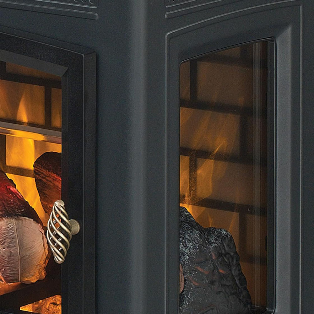 duraflame Freestanding Electric Fireplace Stove Heater with 3D Flame Effect