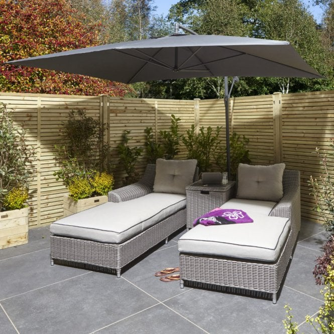 Rowlinson Prestbury Rectangular Cantilever Parasol 3m x 2m