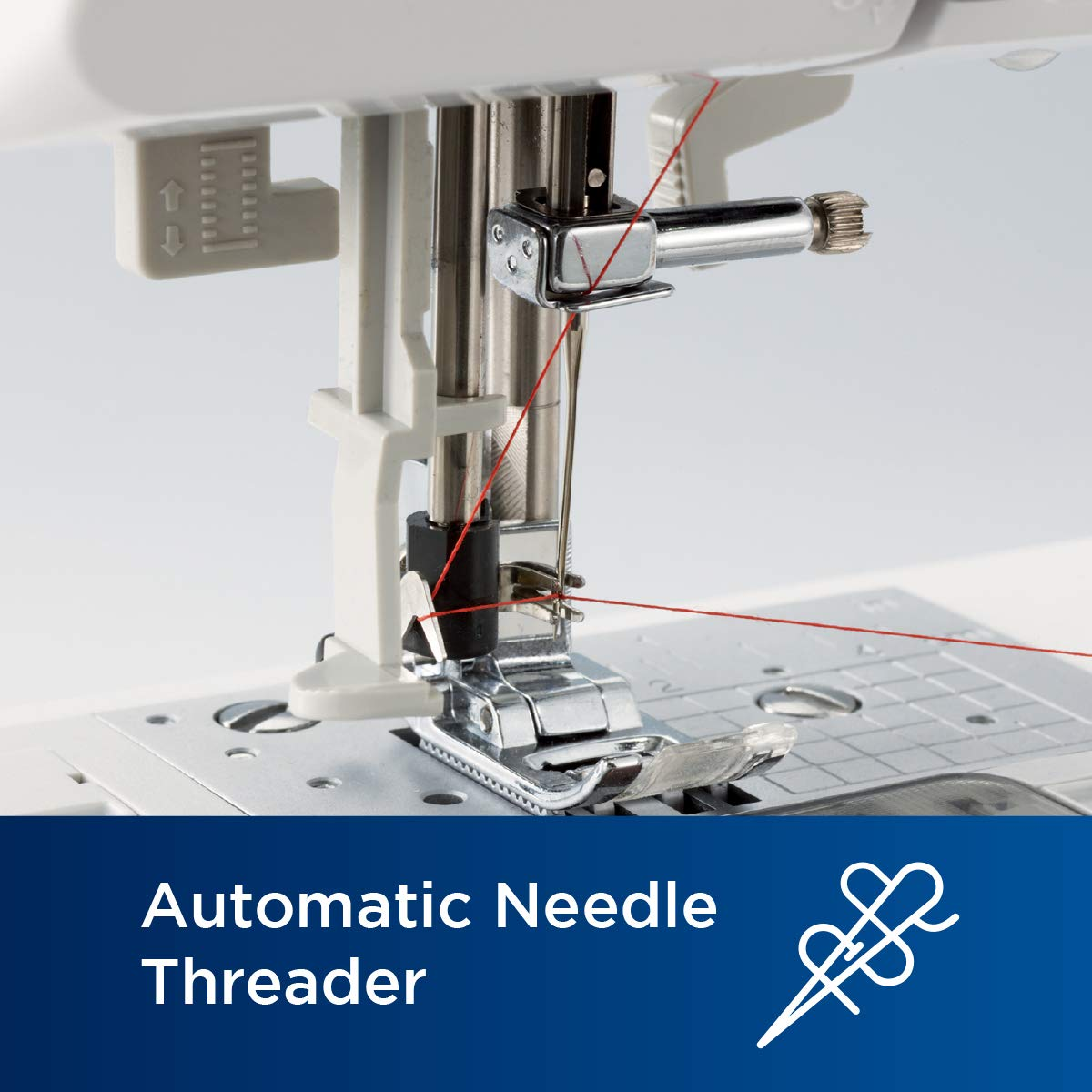 Brother Sewing Machine, CS5055PRW, Project Runway, 50 Built-in Stitches, LCD Display, 7 Included Sewing Feet