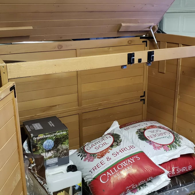 【Storage Shed】Large Horizontal Refuse Storage Shed