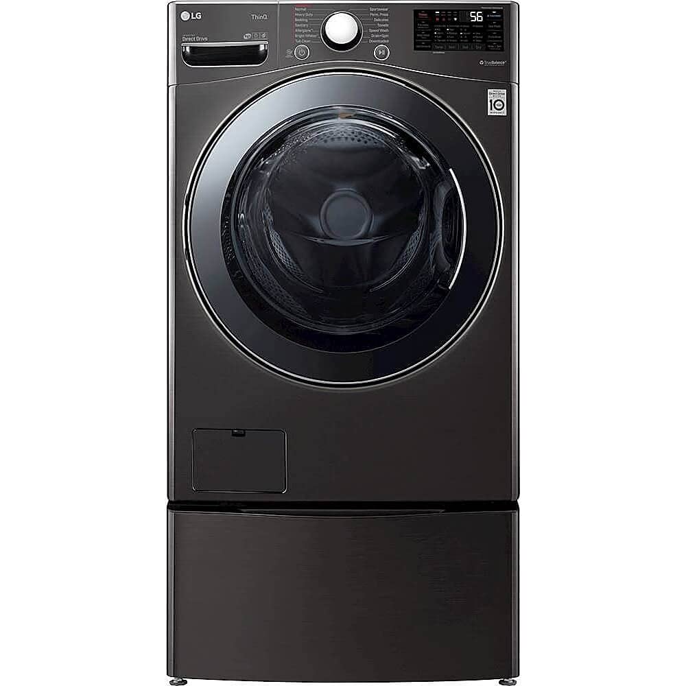 12-16 poundsSmart Wi-Fi Enabled All-In-One Washer/Dryer with TurboWash Technology